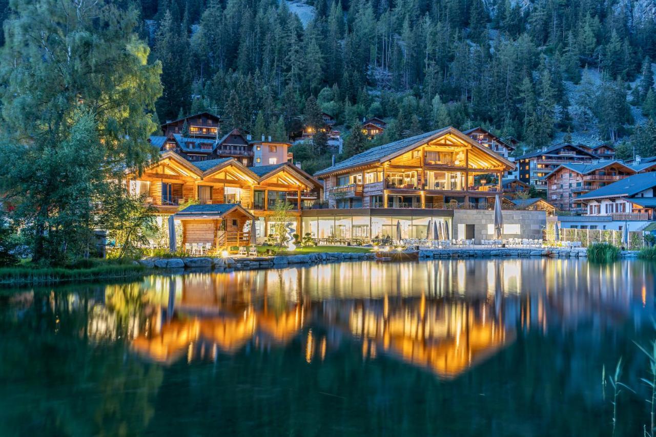 Hotel Au Club Alpin Champex-Lac Exteriér fotografie