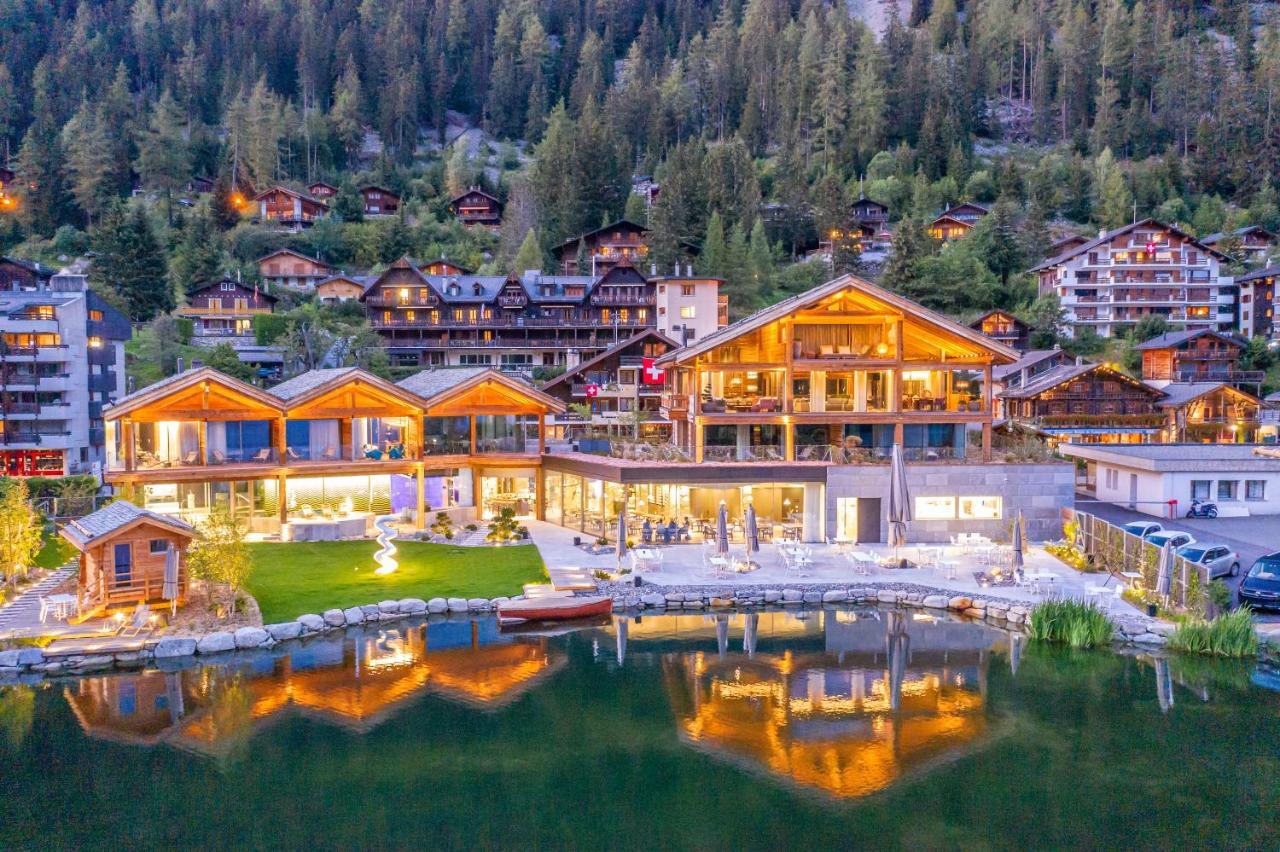 Hotel Au Club Alpin Champex-Lac Exteriér fotografie